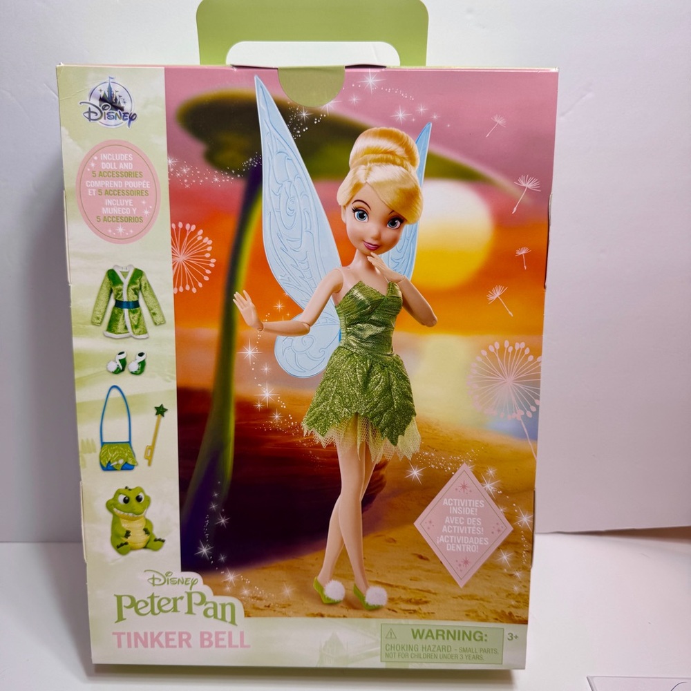 NWT Disney Tinker Bell Exclusive 11-Inch Story Doll. For the Disney Story Doll